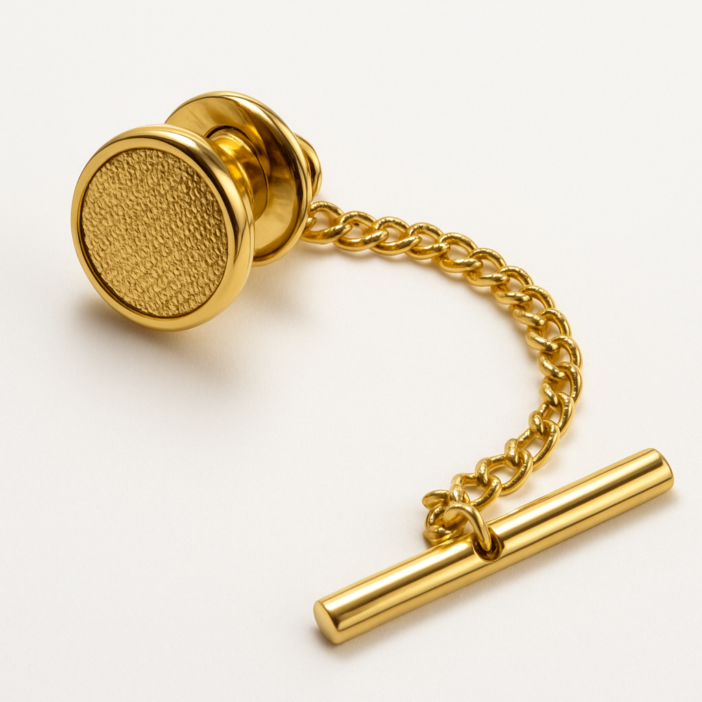 Gold tie tack